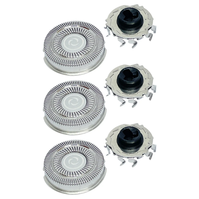 3PCS For FLYCO FR12 FS966 FS927 FS900 FS901 Electric Shaver Head Replacement Shaver Cutter Head Replacement Accessories