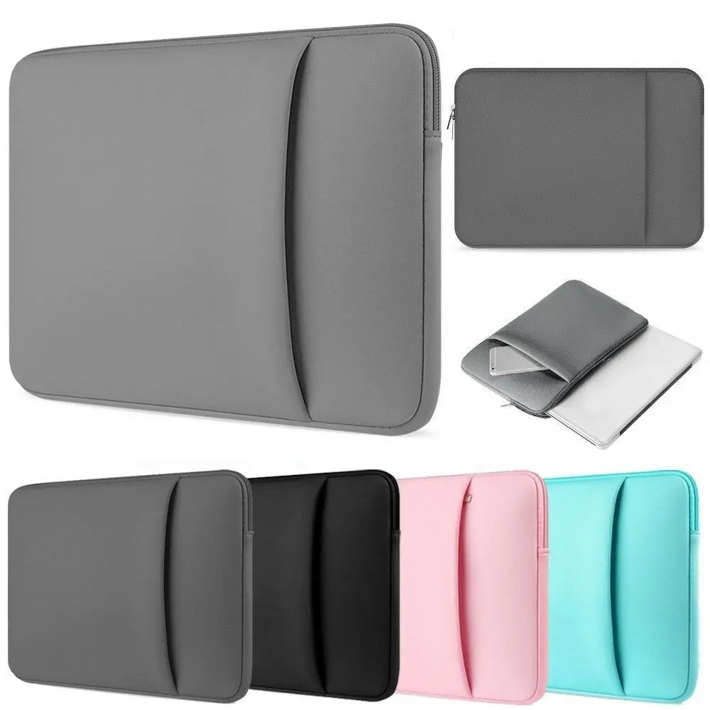 Protetor do Bolsa do Portátil para o Macbook Air Pro Luva do Caderno Xiaomi Lenovo Asus Dell hp 11 12 13 14 15 13.3 Case
