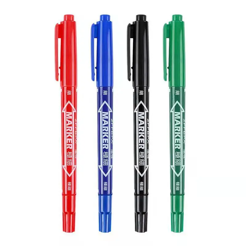 0.5mm Marker Pens Tattoo Skin Markers Scribe 1/3pcs Permanent Makeup Tattoo Supplies Large Capacity Ink Waterproof Marker Pen 6