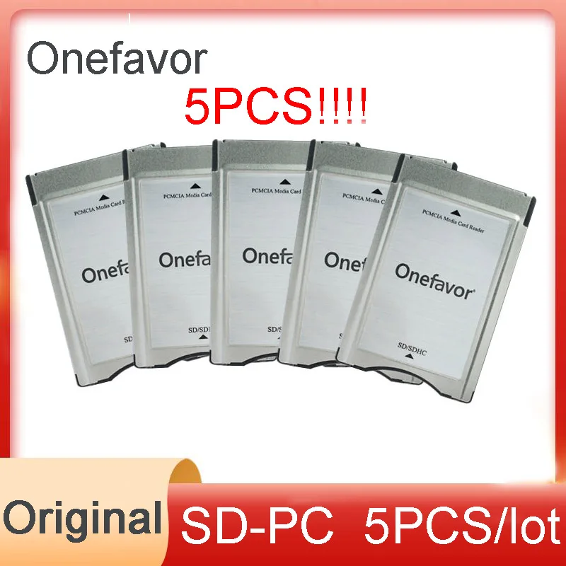 Wholesale!! 5pcs/lot Onefavor Sd Convert To Pcmcia Multi Card Reader