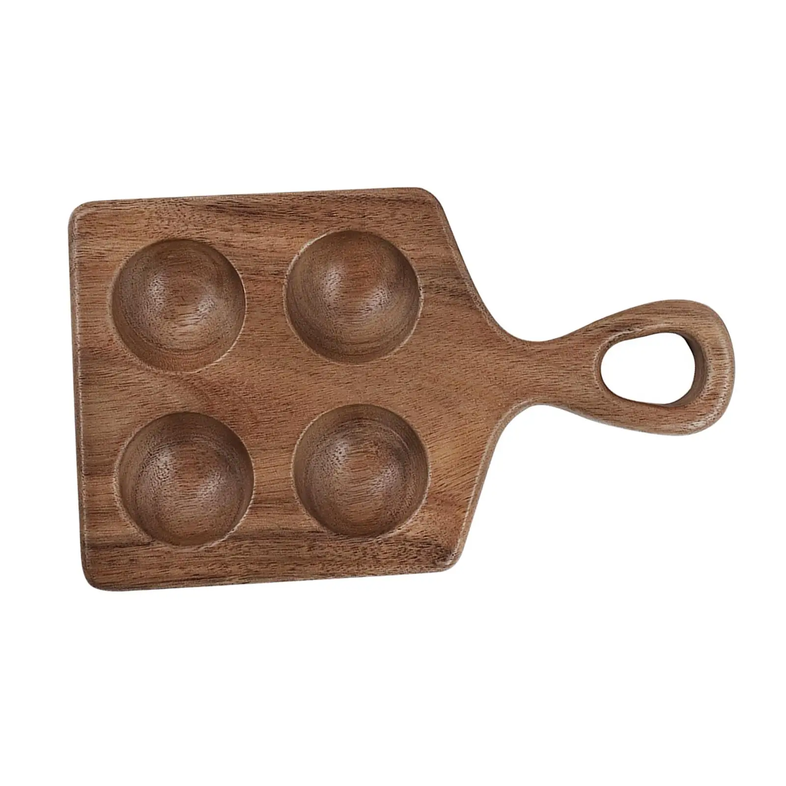 Wood Egg Holder Sushi Desserts Wooden Portable Stackable Egg Organizer Rack for Cabinet Fridge Tabletop Pantry Refrigerator