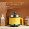Stainless Steel Electric Hotpot Boiling Mini Cooker Non-Stick Pot for Noodle and Steaming cooker 4