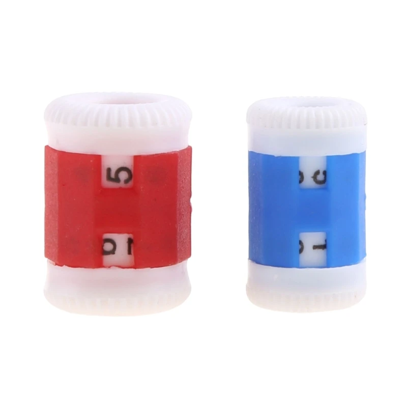 Size Mini Knitting Crochet Row Counter Tally Stitch Needle Crafts Plastic 2PCS knitting supplies,knitting craft supplies