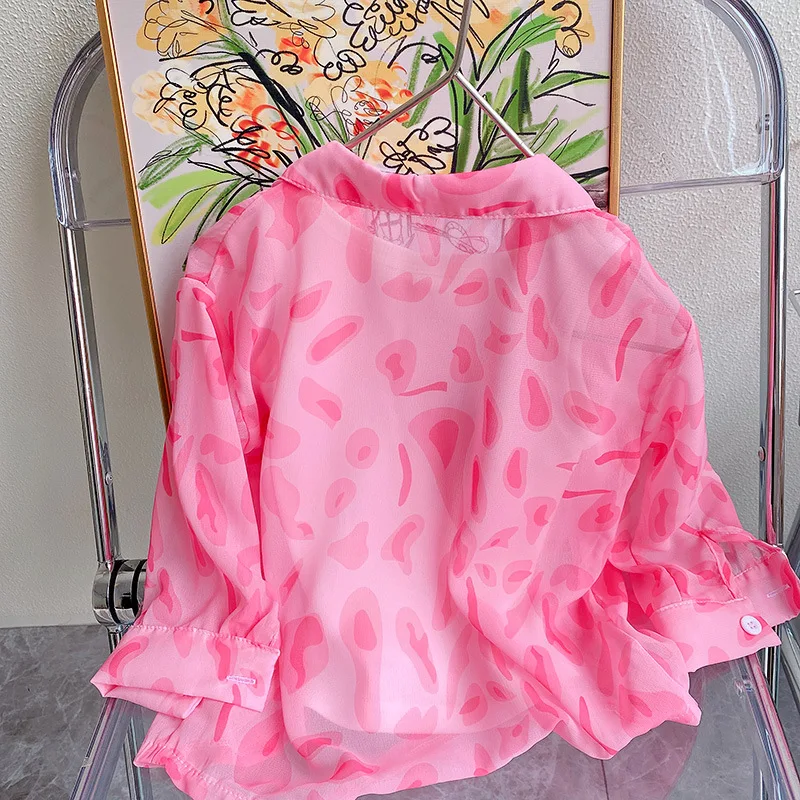 Summer Girls' Floral Outfit Detail 7