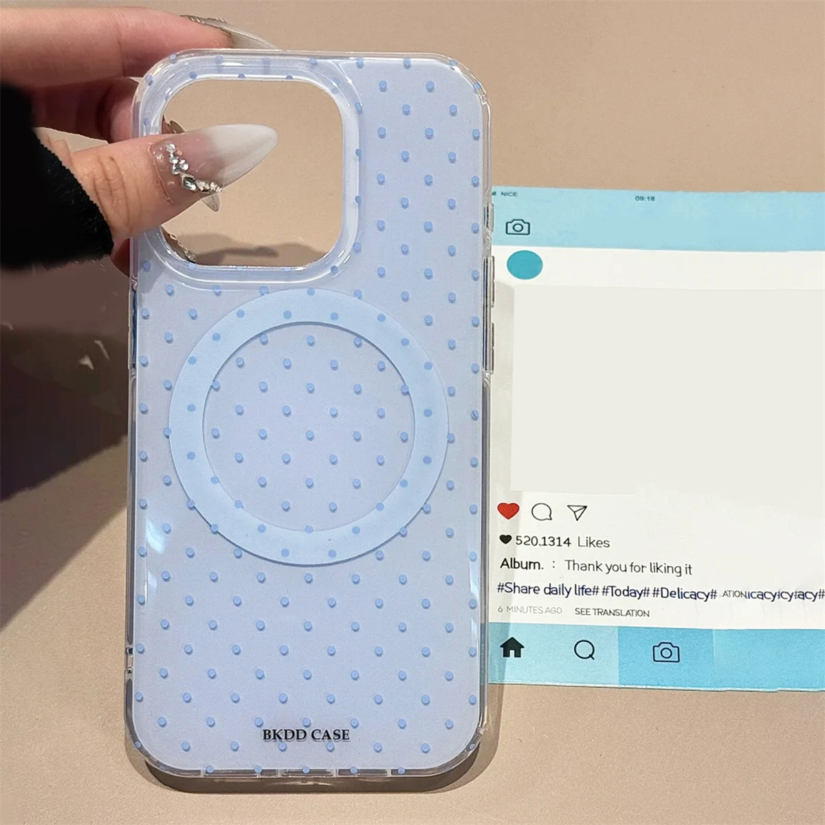 Cute Polka Dot Magnetic Wireless Charging Candy Color Case For iPhone 17 16 15 14 13 12 11 Pro Max Plus Luxury Jelly Color Cover 4
