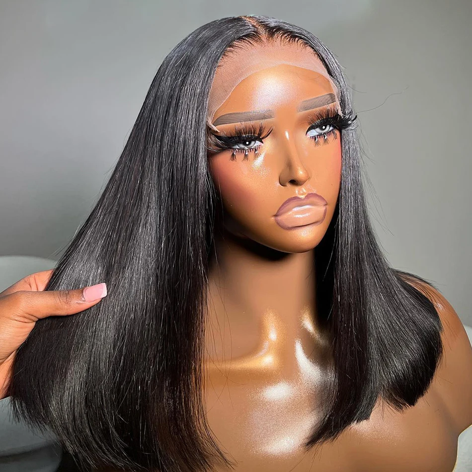 Super Double Drawn Bone Straight Wig Super Double Drawn Human Hair