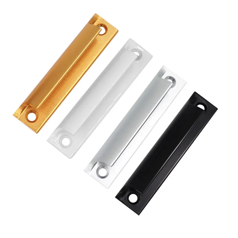 Aluminum Alloy door handles Push-pull Balcony Gate Window Pulls Knob Furniture