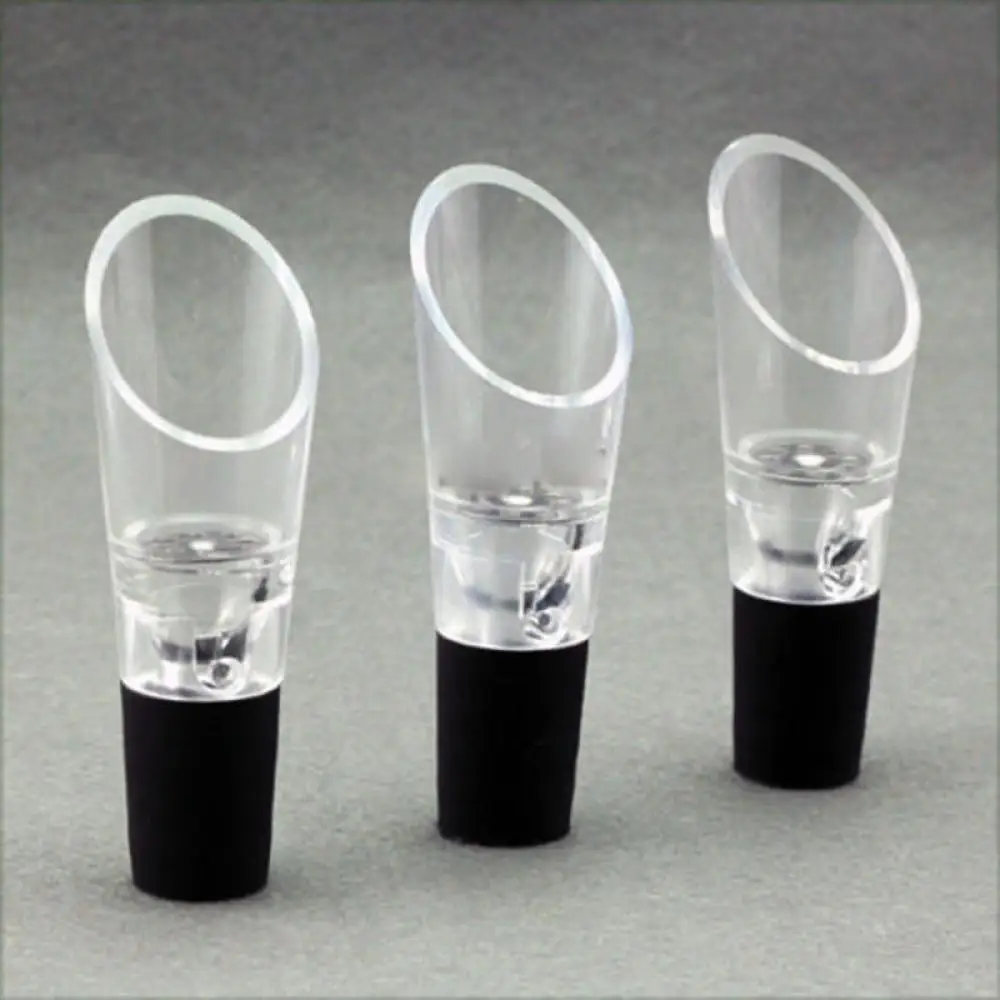 White Red Wine Aerator Pour Spout Bottle Stopper Decanter Pourer Aerating Wine Pourer Fashion Bar Accessories