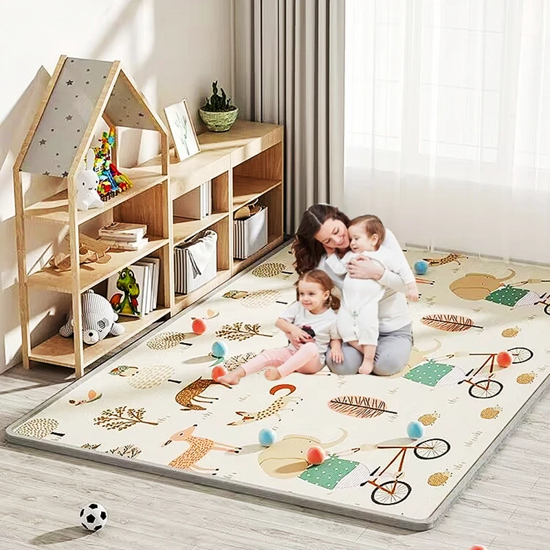 

2023 Baby Activities Crawling Play Mats Non-toxic Thicken EPE Baby Activity Gym Room Mat Game Mat for Children's Safety Mat Rugs