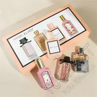 Vendre bien Parfum Femme 120ml Feminino Parfums De Mujer Floral Parfum Spray réalisation Parfum Pour Femme coffret cadeau 4 pièces ensemble 6