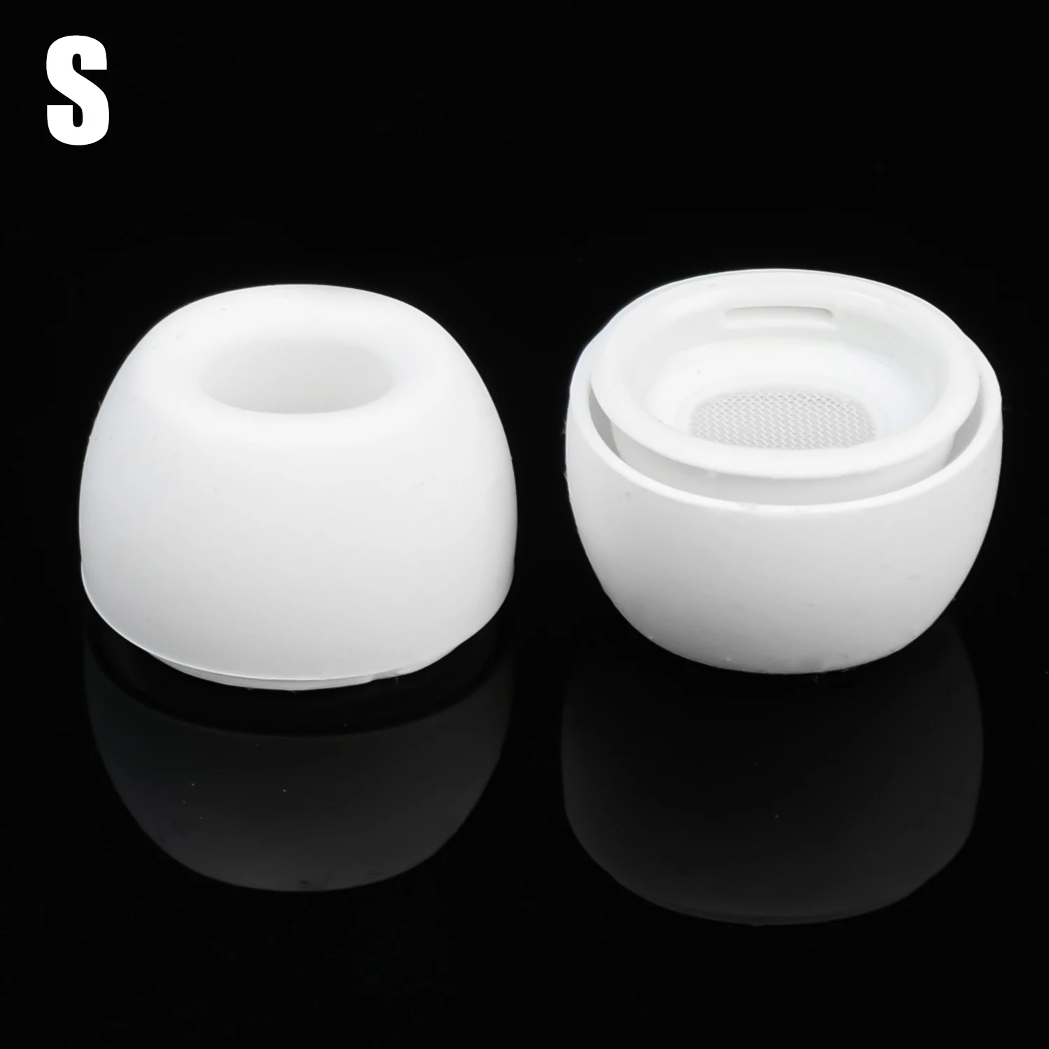 Soft Silicone Noise-Cancelling Earphone Eartips - Anti-Slip Protective Sleeve