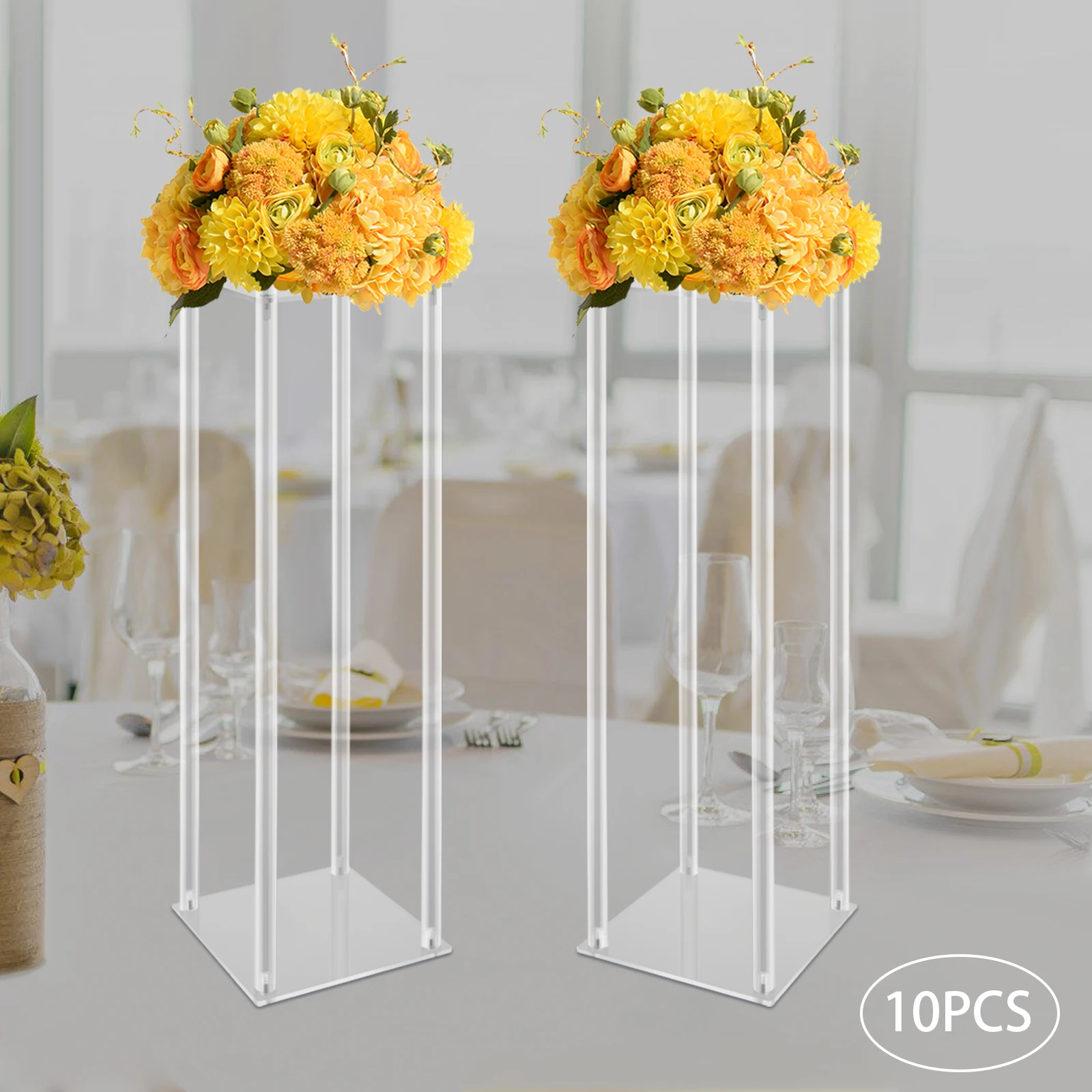 Acrylic Wedding Table Vase Set 2