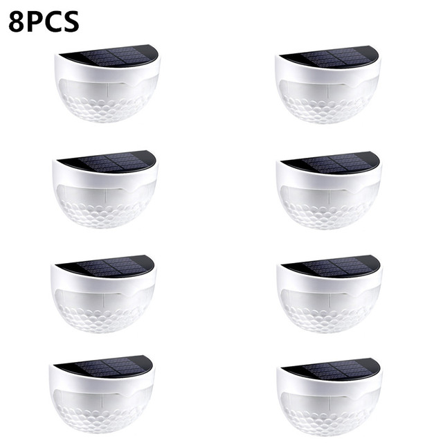 Solar Lights Outdoor Lighting Garden Decoration Waterproof Solar Lamp Wall Lamp Energy Saving Street Night Light 2/4/6/8pcs