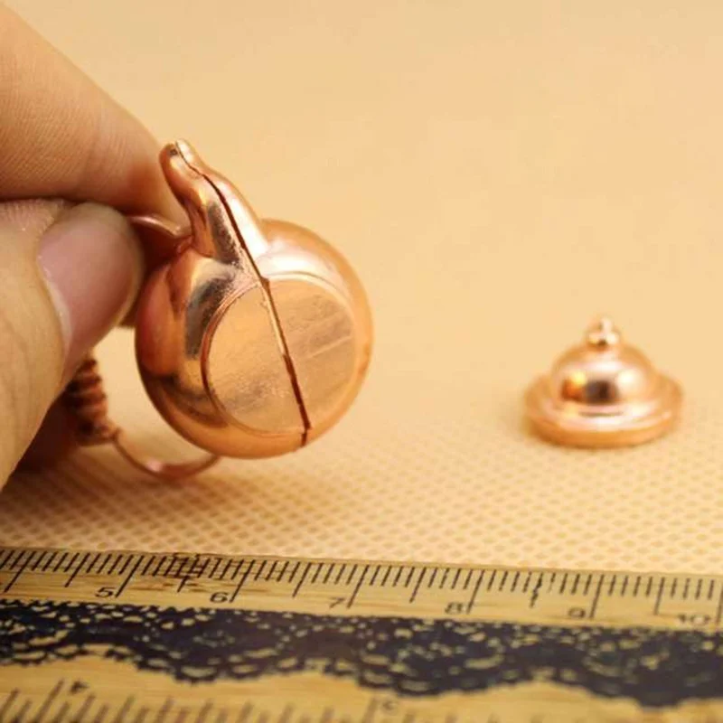 Retro Kettle Open Lid Dollhouse Miniature Re-ment 1:12 Scale Fairy Mini Doll Home Decor Accessories