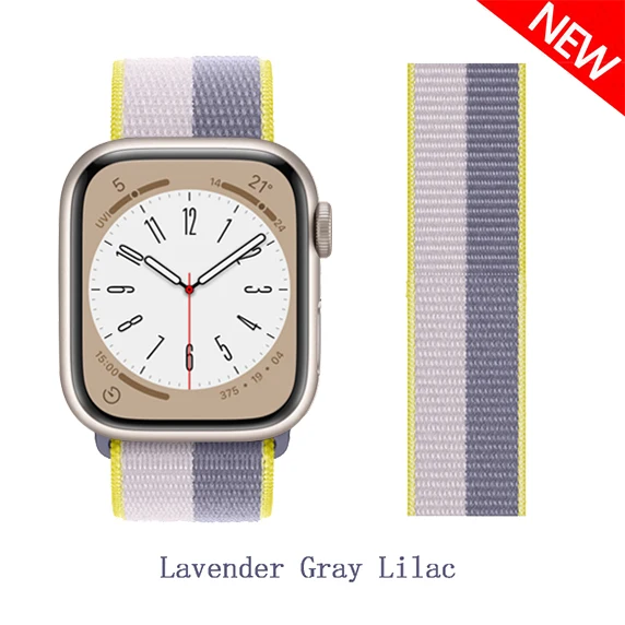 Versatile Nylon Loop Watch Band Bracelet in Various Sizes