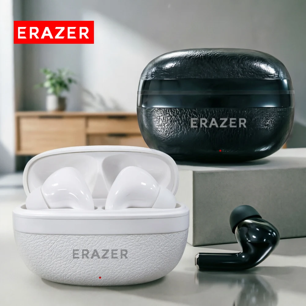 ERAZER Airs Pro Wireless Bluetooth Earphones with Touch Controls and ANC Noise Cancellation