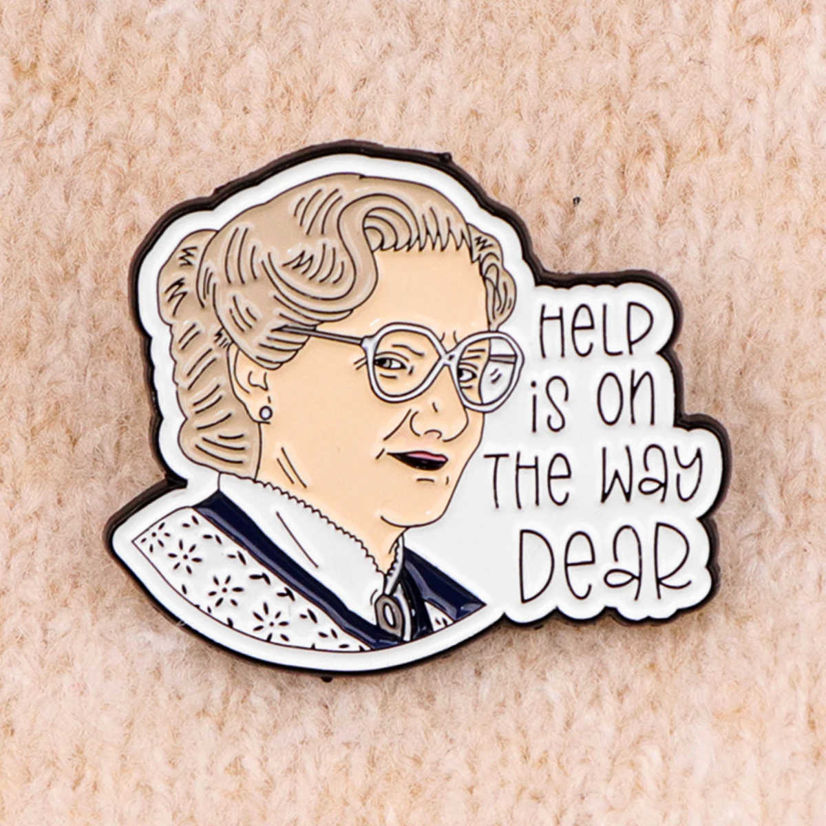 Funny Father Enamel Comedy Movie Pin 6
