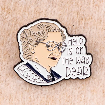 Funny Father Enamel Comedy Movie Pin 6
