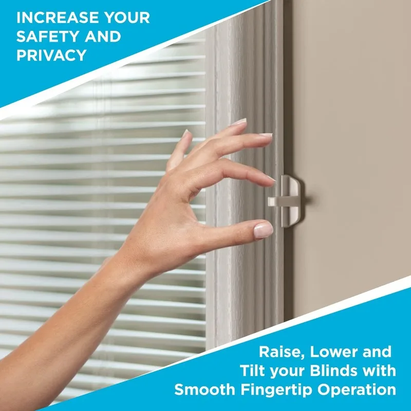 ODL Add On Blinds for Raised Frame Doors Outer Frame Measurement 10"x 38"Home Improvement  Easy to Install Innovative Window 3