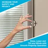 ODL Add On Blinds for Raised Frame Doors Outer Frame Measurement 10"x 38"Home Improvement  Easy to Install Innovative Window 3
