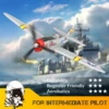 VolantexRC Mini P-47 Warbird EPP 400mm Wingspan 2.4G 4CH 6-Axis Gyro XPilot Stabilization System RC Airplane Glider RTF 3