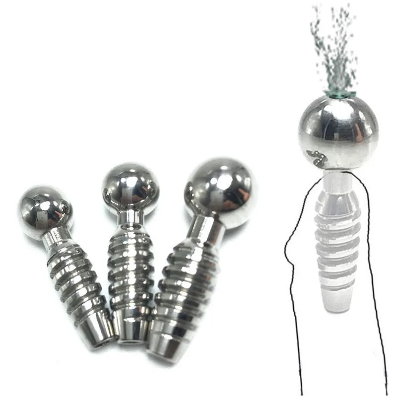 Penis Sex Toys Male Penis Urethral Plug Urethra Catheter Toys Metal Delayed Ejaculation Stimulator SM Erotic Toy Chastity Belt for Men Sex Shop