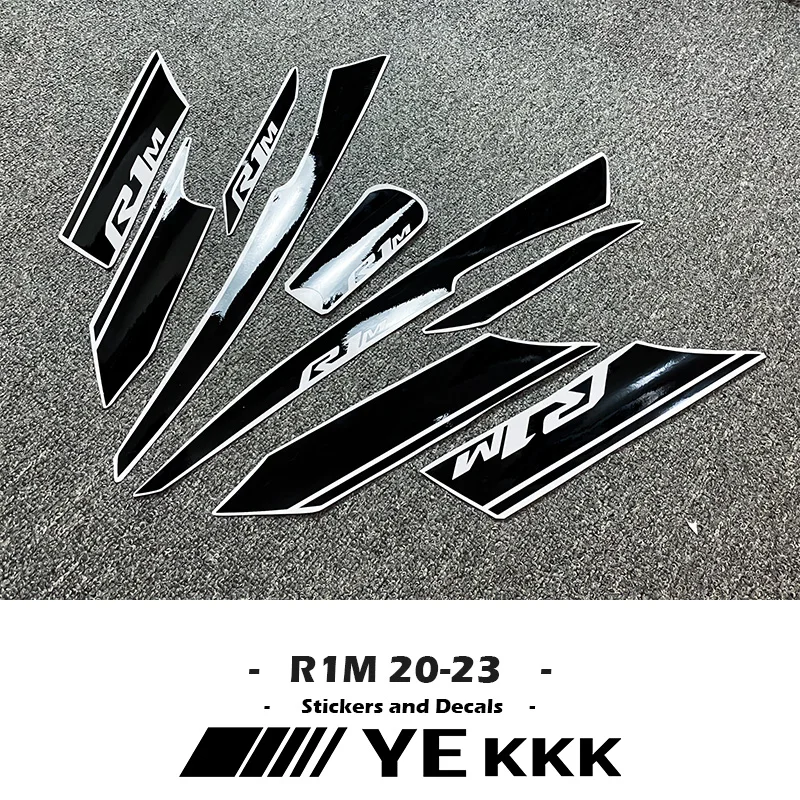 R1M Version For YAMAHA R1M R1-M 2020 2021 2022 2023 Full Vehicle Fairing Shell Decal Sticker New Full Car Decal Custom Line haylou gt1 2022 version настоящие беспроводные наушники