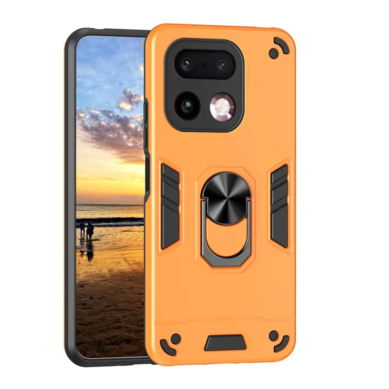 Durable Shockproof Protective Case with Ring Stand Holder