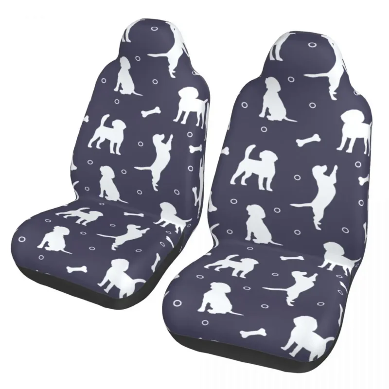 

Dogs And Universal Cover Auto Interior Car Cushion Polyester Hunting