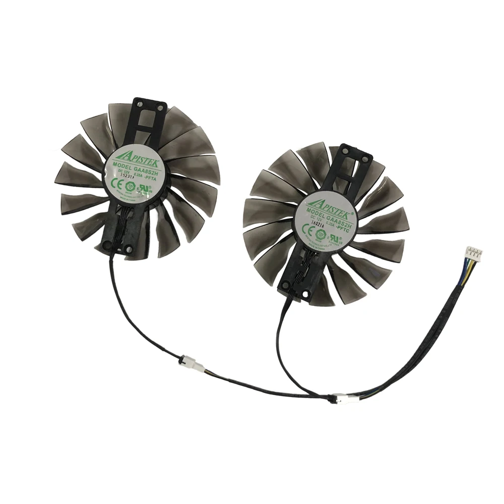 Gpu Cooler para Palit Gtx 1080 1070 Cartões Jetstream Como Substituição Fd10015h12s Ventilador Gaa8s2h Gtx1080ti Gtx1070 95 mm Gtx1080ti - Imagem 2