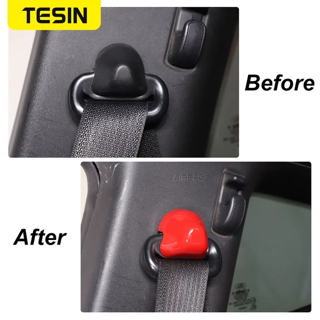 TESIN sedili interni auto cintura di sicurezza modanatura copertura Trim  per Ford Mustang 2015 2016 2017 2018 2019 2020 2021 2022 accessori -  AliExpress