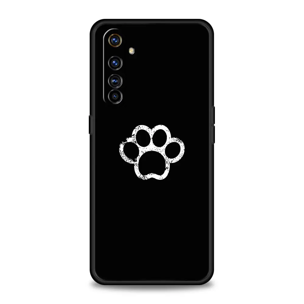 Adorable Paw Love Phone Case - Cute Cat & Dog Design Cover