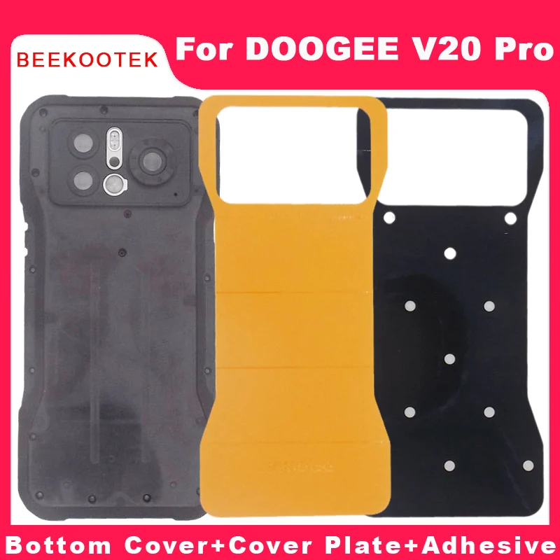 

New Original DOOGEE V20 Pro Battery Cover Back Case Housing Cover Plate With Adhesive For DOOGEE V20 Pro Smart Phone