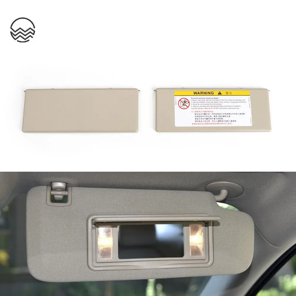 

For Buick Envision Regal Car Interior Mirror Makeup Mirror Auto Sun-Shading Visor Mirrors Cover For Buick Lacrosse Excelle