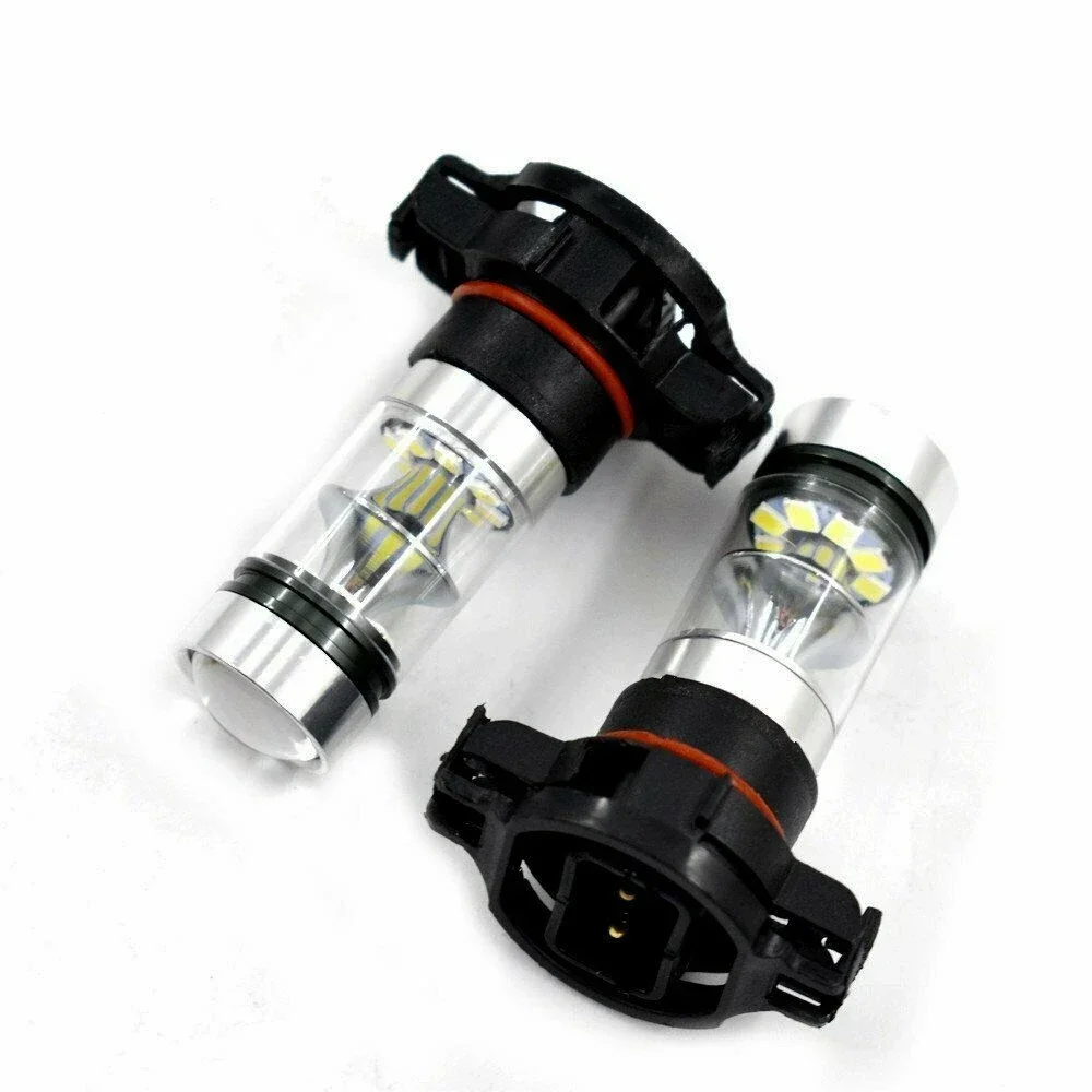 LED fog and headlight bulbs H16EU conversion kit 100W 6000K 12V 24V