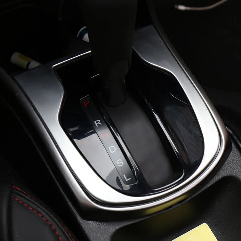 Abs Chrome Car Central Console Gear Shift Lever Box Panel Cover Trim Automotive  Interior For Honda City 2014-2019 - Interior Mouldings - AliExpress