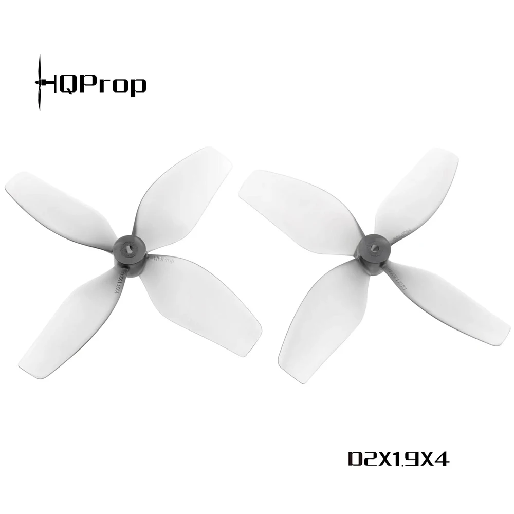 Hélices 2 pouces 4 lames PC pour drone FPV micro - Lot de 4