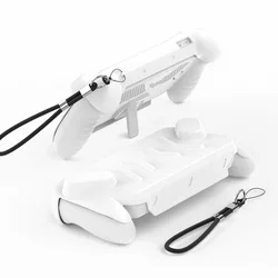 Enhanced Protective TPU Full Coverage Shell with Integrated Stand and Charging Port (White 1 Set)