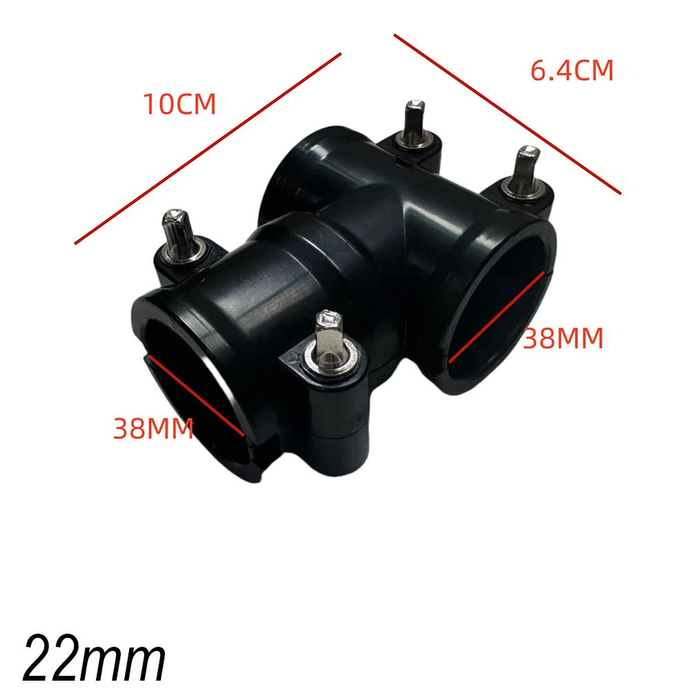Drum Accessories Electronic Drum Tubing Rack Clip Metal Drum Frame Cross three way Pipe Clamp Bracket Set