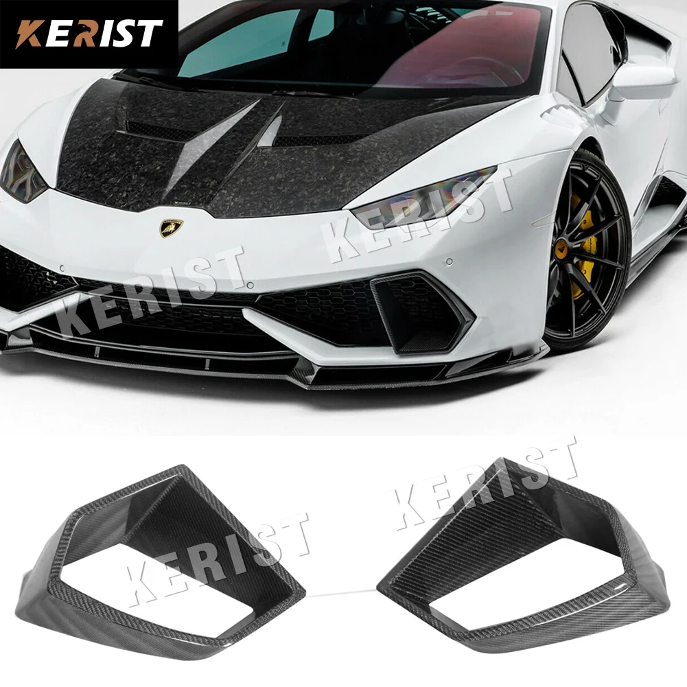 Cassa Del Grembiule Del Labbro Dei Separatori Della Parte Anteriore Dell'Automobile Della Fibra Del Carbonio Per La Lp600-1 610-4 Di Asha Huracan