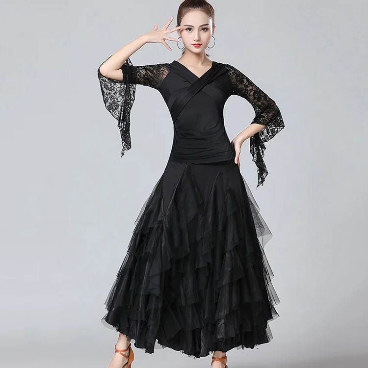 

Latin Skirt Women Waltz Salsa Rumba Skirts Ballroom Dance Costume Skirts Women Ballroom Dancing Skirts Spain Dancing Performance