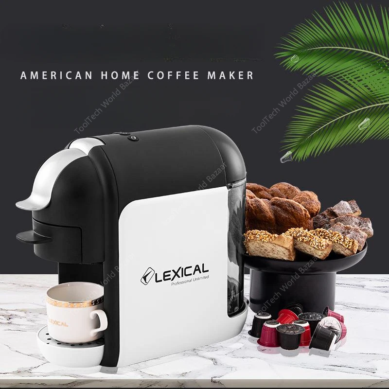 Household multi-function American espresso machine 5-in-1 coffee bag compatible capsule coffee machine