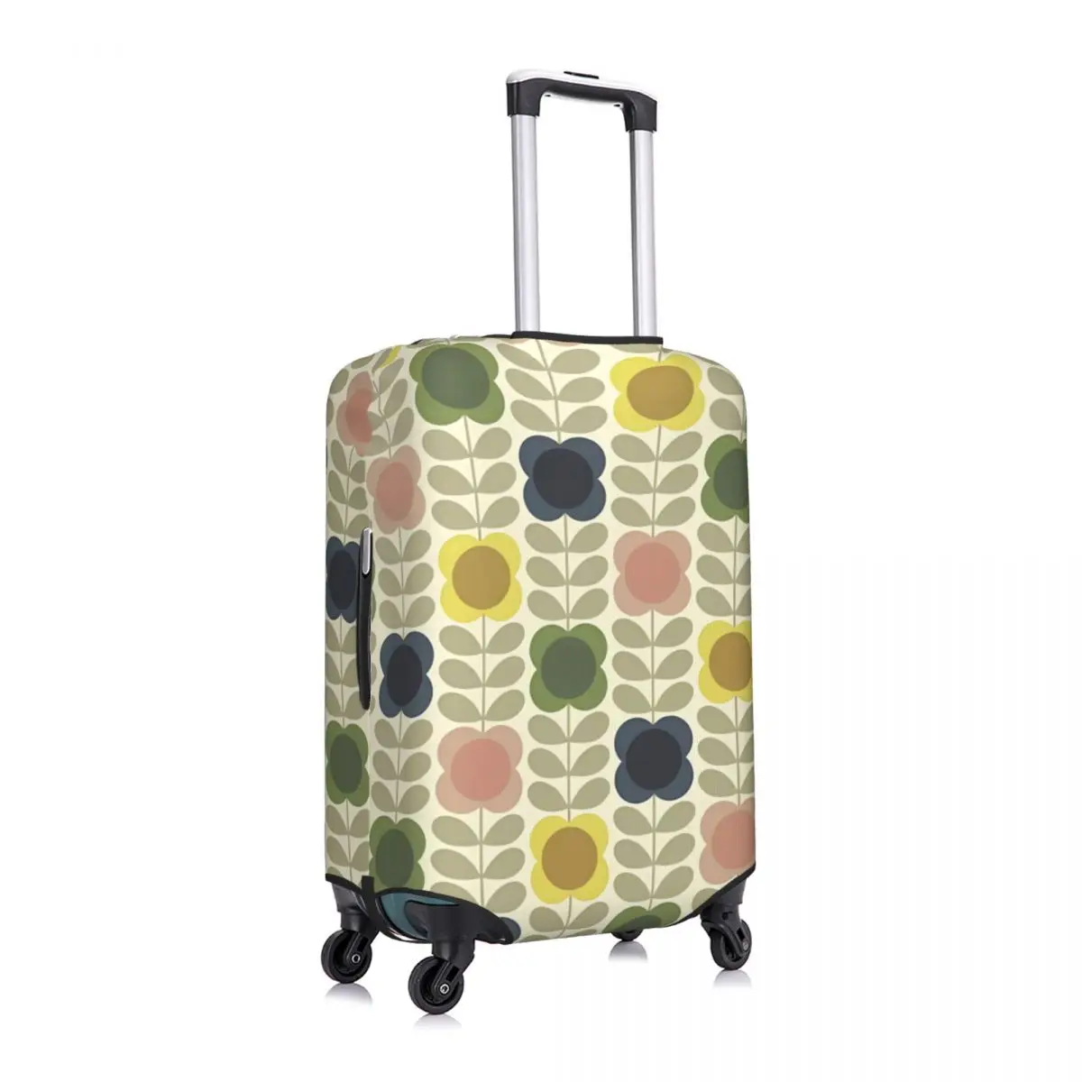 Orla Kiely Suitcase Cover Flower Print Travel Flight Practical Luggage Accesories Protection