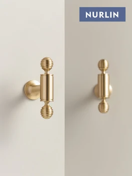 French Brass Cabinet Knob 1