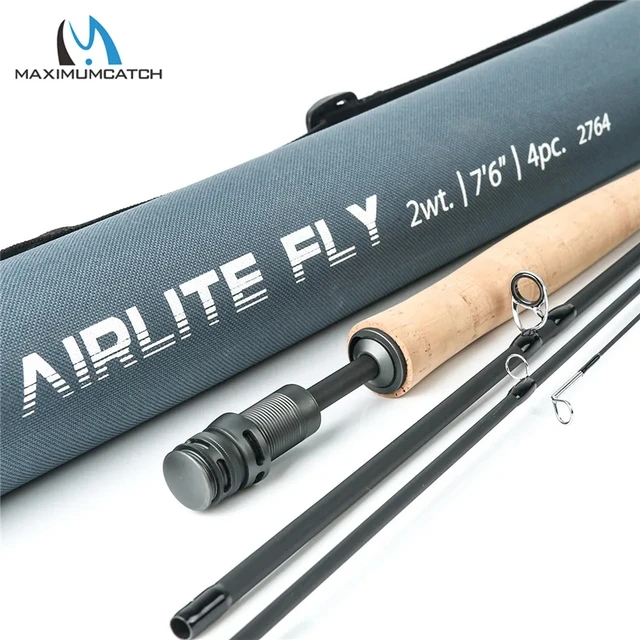 Maximumcatch Top Grade Airlite 7.5ft/10ft Fly Fishing Rod 2WT/3WT Super  Light Graphite Carbon Fiber Fly Rod - AliExpress