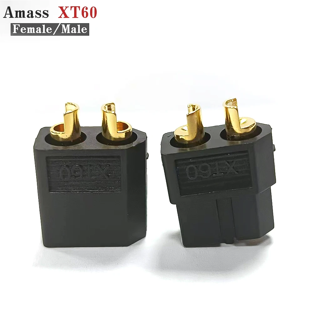 Amass XT60 XT60H XT60U XT60PW XT60PB XT60PT XT90 10/20/50Pairs Male Female Bullet Cnnectors Plug with Sheath for RC Lipo Battery – Image 3