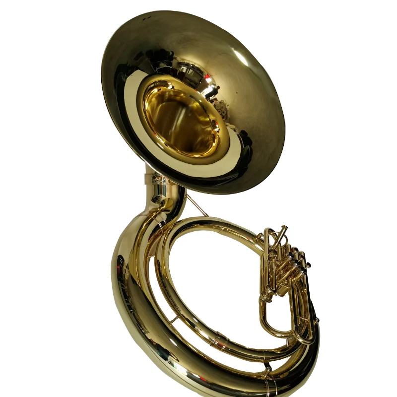 Tuba Sun Horn Instruments All Pure Brass Marching Band Drum and Bugle Corps Bass Tuba Sousaphone Wind Instruments