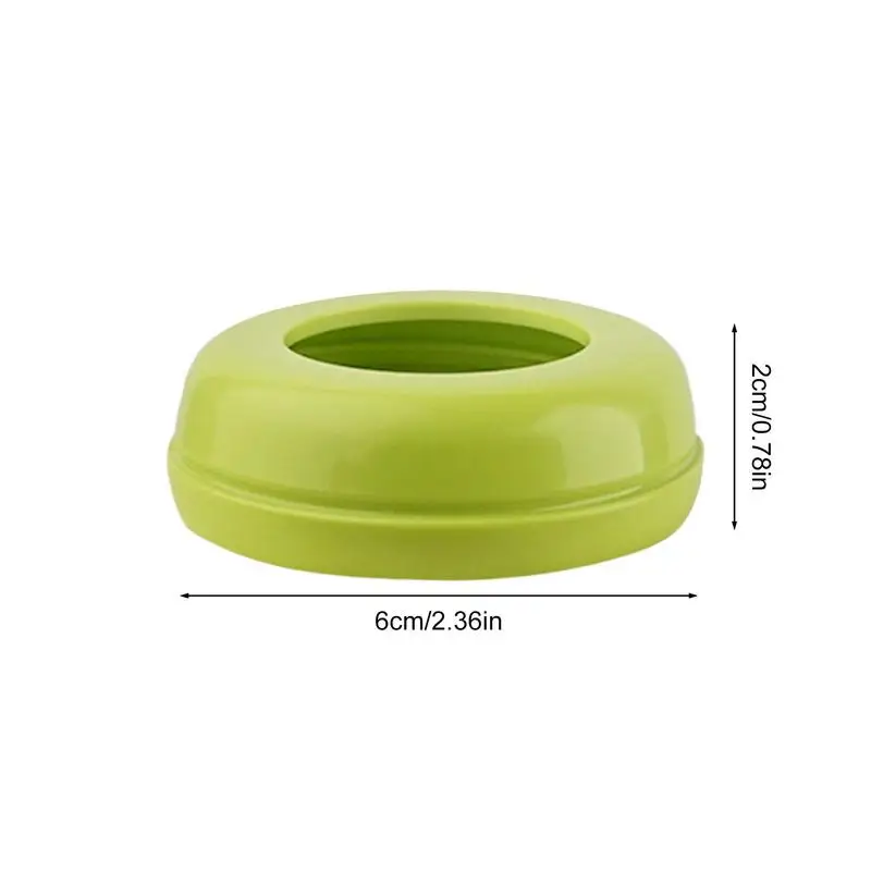 5 pieces Baby Bottle Collar Rings Replacement Screw Rings Leak-Proof Baby Bottle Accessories Food-Grade For Feeding