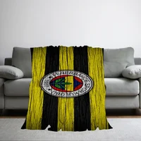 Fashion F-FenerbahceS skicomfort warm Soft Baby blanket suitable Home Kid Lunch Blanket Suitable for Home Office Daily Use Cover 2