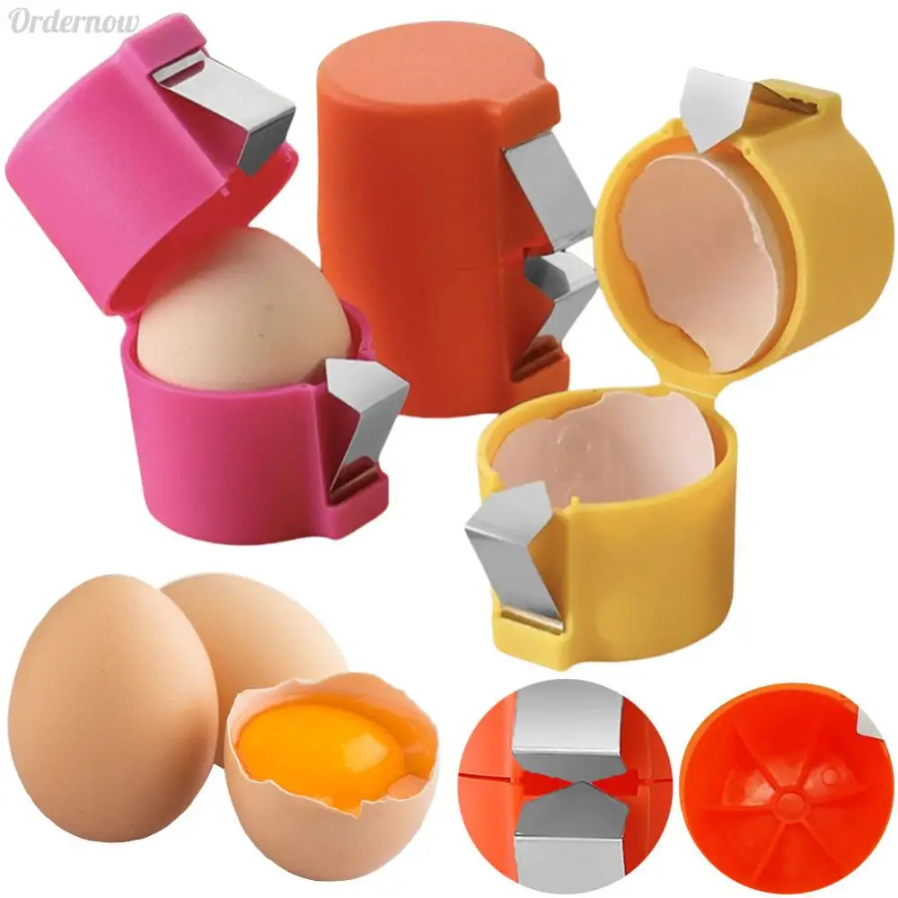 Egg Shell Opener Cube Egg Seperator Egg Cracker Shell Breaker For Cooking Camping